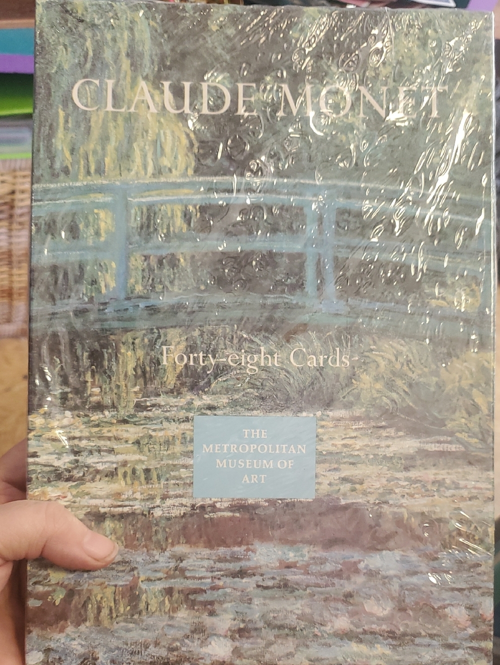 Claude Monet Art Cards - Blue & Green Collection D